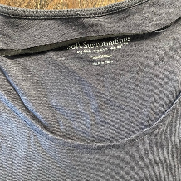 Soft surroundings midi dress flowy - Picture 3 of 4